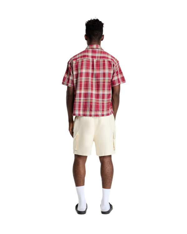 Áo Sơmi BOXY FEARLESS1O - Red Checkered- FORM BOXY - Ảnh 2